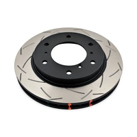 DBA 4x4 Survival 4000 Series T3 Slotted Brake Disc Rotor Front fits Mitsubishi DBA4660S