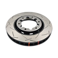 DBA 4x4 Survival 4000 Series T3 Slotted Brake Disc Rotor Front fits Nissan DBA4698S