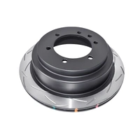 DBA 4x4 Survival 4000 Series T3 Slotted Brake Disc Rotor Rear fits Nissan DBA4699S