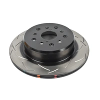 DBA 4000 Series T3 Slotted Brake Disc Rotor Rear fits Toyota DBA4719S