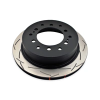 DBA 4x4 Survival 4000 Series T3 Slotted Brake Disc Rotor Rear fits Toyota DBA4793S