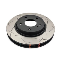 DBA 4000 Series T3 Slotted Brake Disc Rotor Front fits Nissan DBA4909S