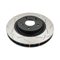 DBA 4000 Series T3 Slotted Brake Disc Rotor Front fits Nissan DBA4928S