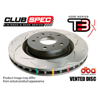 4000 Series T3 Front Slotted Rotor - 276mm Rotor (DBA4402S)