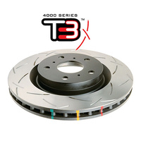 4000 Series T3 Rear Slotted Rotor - 260mm Rotor (5 Stud) (DBA4477S)