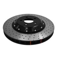 DBA 5000 Series 2-Piece X-DRILLED Front Brake Rotors 380mm
