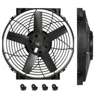 14" Electric Fan Only - Includes Fan Assembly & Mounting Feet, Requires Wiring Loom, Relay, Mounting Hardware and Instructions