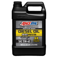 AMSOIL Signature Series Max-Duty Synthetic Diesel Oil 15W-40 2.5 GALLON TRADE PACK (9.46L)