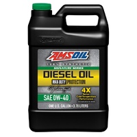 AMSOIL Signature Series Max-Duty Synthetic Diesel Oil 0W-40 1x GALLON (3.78L)