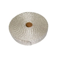 Exhaust Heat Wrap Ceramic Fibreglass 3mm Thick 50mm Wide 15 Metre Long 800c (HWC04)