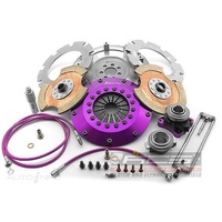 Xtreme 200mm Rigid Ceramic Twin Plate Incl Flywheel - Push/Pull Conversion Cylinder (KMI20683-2E)