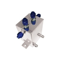 2.0 Litre FUEL OIL Water Can Features 6 x Inet/Outlet 10AN Fittings (M024)