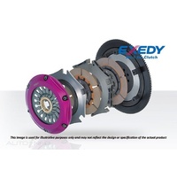 Exedy Hyper Twin Plate Multi 5SPD (Ceramic Friction Material, Sprung Clutch Disc) MM022AMS