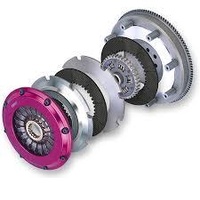 Exedy Hyper Twin Plate CARBON-D (Carbon Friction Material/ Sprung Clutch Disc) (MM062HDMC1)