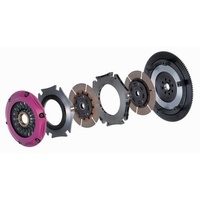 Exedy Hyper Twin Plate MULTI (Ceramic Friction Material/ Sprung Clutch Disc) (MM062SD) MASSIVE SALE