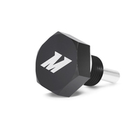 Mishimoto Magnetic Oil Drain Plug M14 x 1.25, Black 