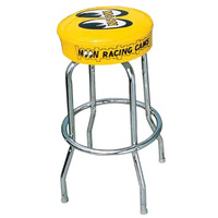 Bar Stool - Yellow With Moon Logo