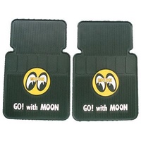 Mooneyes Rubber Floor Mats MNMP025BK