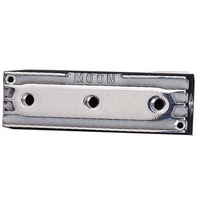 Fuel Block - Finned Cast Aluminium 3 Port Outlet