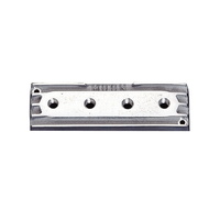 Fuel Block - Finned Cast Aluminium 4 Port Outlet