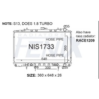 Fenix Radiator (NIS1733-PA26A)