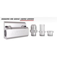 Nitto RB DOHC CYLINDER HEAD OIL DRAIN WITH 5/8" HOSE FITTING (NIT-OIL-RBD)
