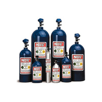 Nitrous Bottle 10oz (Aluminium) - 14.25" x 2" dia. With Mini Hi-Flo Valve 