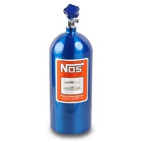 Nitrous Bottle 10-lb. (Electric Blue) 21" x 7" dia. With Hi-Flo Valve