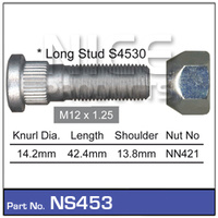 Wheel Stud & Nut (NS453)