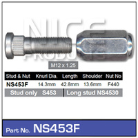 Wheel Stud & Nut Front & Rear (NS453F)
