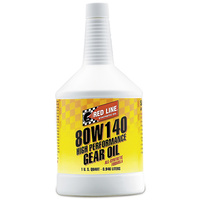 80W/140 GL-5 Gear Oil - 1 Quart Bottle (946ml) (RED58104)