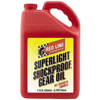 Superlight ShockProof Gear Oil - 1 Gallon Bottle (3.785 Litres) (RED58505)