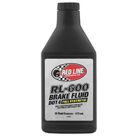 RL-600 DOT 4 Brake Fluid - 16oz Bottle (473ml) (RED90402)