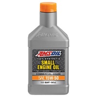 Amsoil Small Engine 4-Stroke 15W-50 100% Synthetic Equipment Oil 946mL Bottle SEFQT