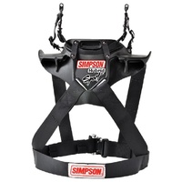 Hybrid Sport - Head & Neck Restraint - Medium - Chest 40-44", Quick Release Sliding Tethers, SFI 38.1
