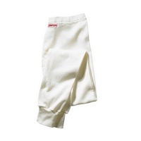Nomex Waffle Knit Underwear - Medium, White Pants, SFI Approved