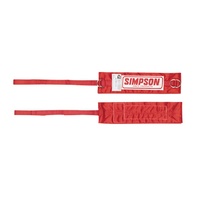 Arm Restraint - Red, Individual Strap Mount, Sold As Pairs