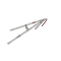 Right Side Cage Net - Platinum Colour (Silver), Adjustable