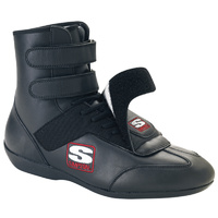 Stealth Sprint Driving Shoe - Size 10, Black, SFI Approved