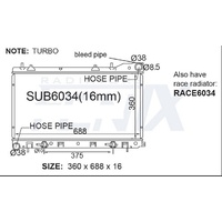 Radiator (SUB6034-PA16A)