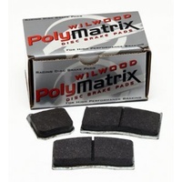 PolyMatrix Brake Pad Set with A Compound (WB15A-8809K)