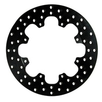 8 Bolt Standard Hole Mount Steel Rotor - Drilled (WB160-0525)
