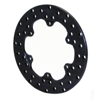 6 Bolt Standard Hole Mount Steel Rotors - Drilled (WB160-3306)