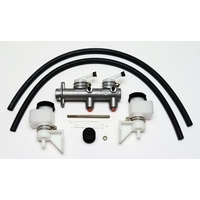 1" Combination Remote Tandem Master Cylinder with Remote Fluid Reservoirs (WB260-7563)