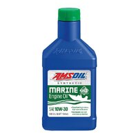 AMSOIL 10W-30 Synthetic Marine Engine Oil 1x QUART (946ml)