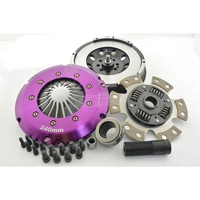 Stage 2R Extra HD Sprung Ceramic Clutch Kit with Single-mass Flywheel