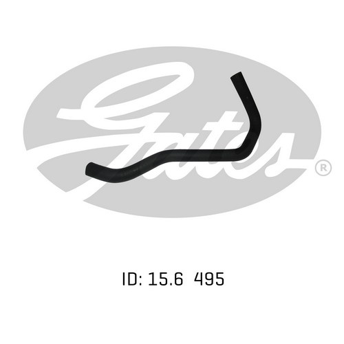 Heater Hose - Heater Inlet Pipe to Valve (02-0888)