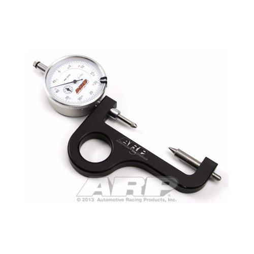 Rod Bolt Stretch Gauge - Billet Style With Dial Indicator