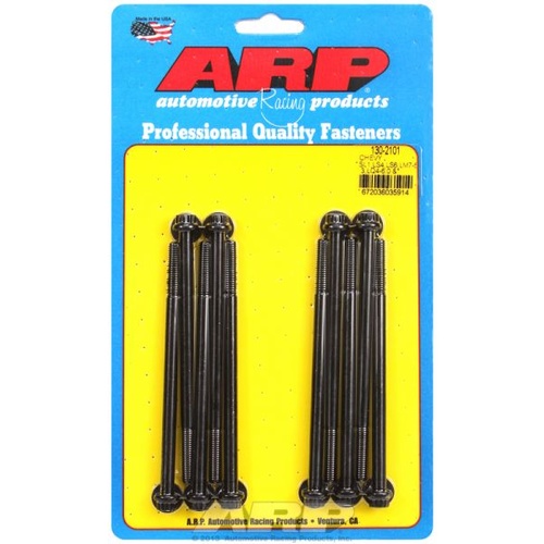 Intake Manifold Bolt Kit, 12-Point Head Black Oxide - Suit GM LS Series LS1, LS4, LS6