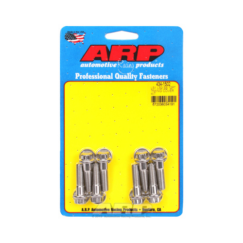 Timing Cover Bolt Kit, 12-Point S/S - Suit GM LS Series (434-1502)